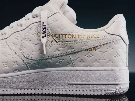 nike louis vuitton price|Louis Vuitton Nike Air Force 1 Low By Virgil Abloh White .